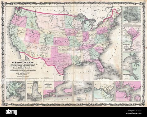 Civil war 1862 map hi-res stock photography and images - Alamy