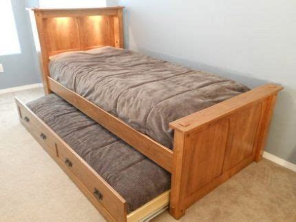 13 Best Of Trundle Bed Plans (With images) | Diy twin bed, Trundle bed plans, Bed plans