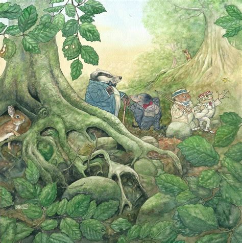 Angel Dominguez, Illustrator. The Wind in the Willows. Enfants Vintage, Graphiques, Enfance ...