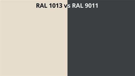 Ral 9011 Color Chart