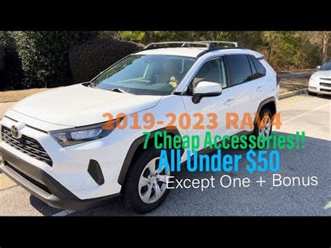 First 7 Accessories to Buy!! Toyota RAV4 2019-2023 - YouTube