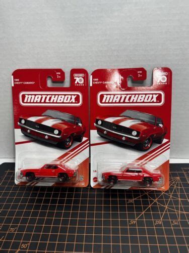 Matchbox 2023 Mainline, 1969 Chevy Camaro Target Red Edition Exclusive ...