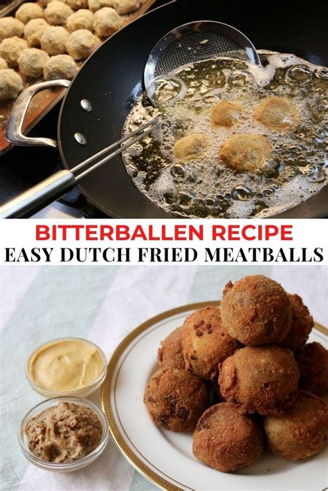 Bitterballen Recipe Easy Dutch Fried Meatballs | dobbernationLOVES