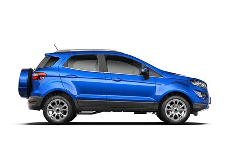 The sporty colors of the Ford EcoSport