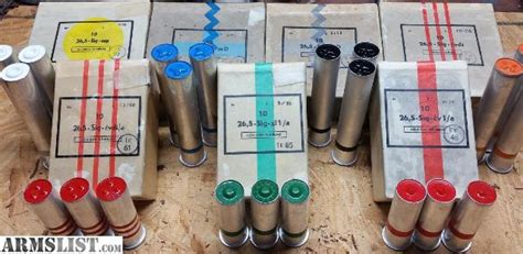 ARMSLIST - For Sale: 26.5MM Flares, Smoke, Pyrotechnics