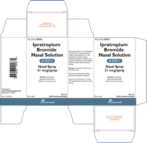 Ipratropium Nasal 0.03: Package Insert - Drugs.com