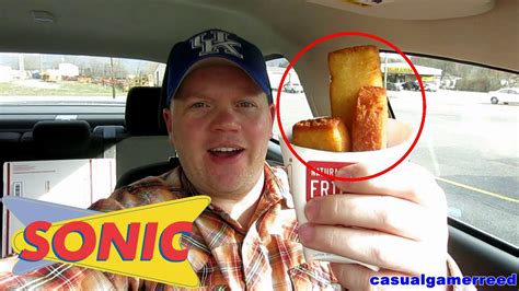 Reed Reviews Sonic French Toast Sticks - YouTube