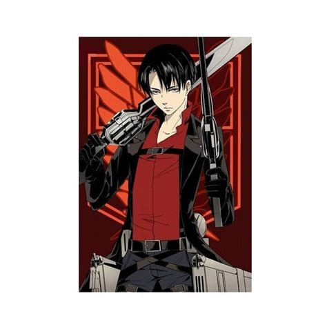 Attack on Titan 'Levi | Portrait' Vinyl Car Sticker - Little Sticker Store