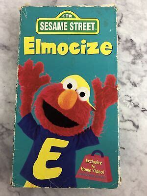 Sesame Street - Elmocize (VHS, 1996) 74644977332 | eBay