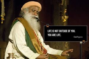 You are life - Isha Foundation Dhyanalinga Sadhguru Linga Bhairavi Motivational Quotes Wall ...