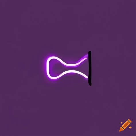 Minimalistic light purple vr logo on Craiyon