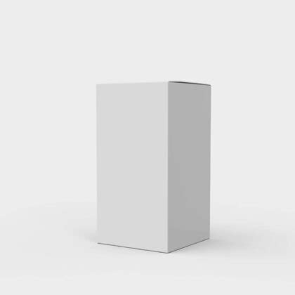 Free White Box Mockup PSD Template - Mockup Den