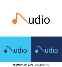 Audio Logo Design Vector Templet Stock Vector (Royalty Free) 2208625499 | Shutterstock