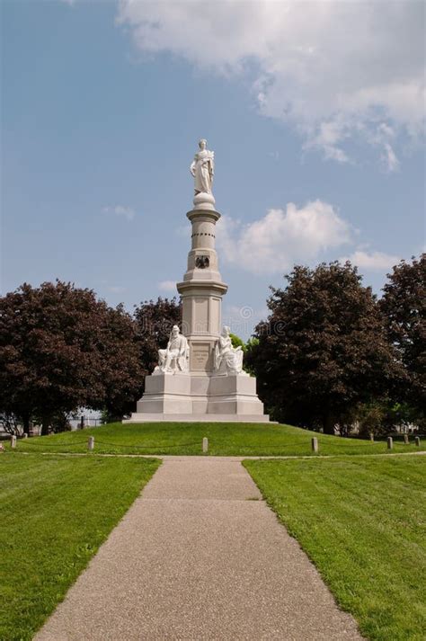 Soldiers National Monument Gettysburg Stock Photo - Image of civil, battlefield: 36894596