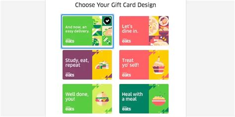 How To Buy And Use Food Delivery Gift Cards | Ridester