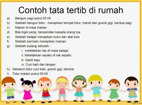 35+ Contoh Tata Tertib di Rumah, Sekolah & Masyarakat | Salamadian ...