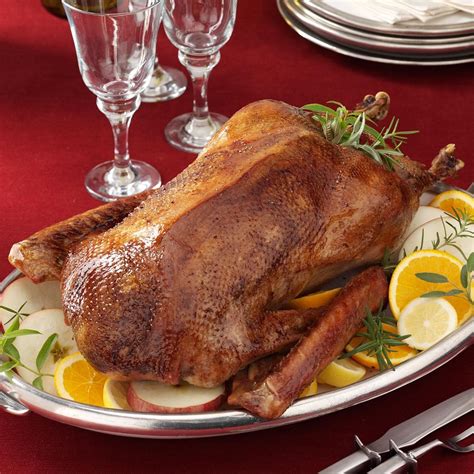 Roast Christmas Goose Recipe | Taste of Home