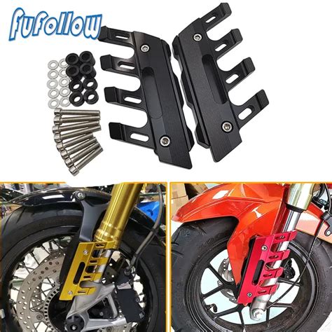 TMAX 560 530 500 accessories Motorcycle CNC Front Fork Mudguard Protector Fender Slider Guard ...