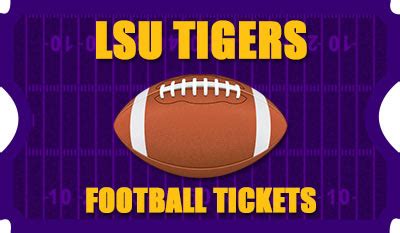 2018 LSU Tigers Football Tickets | Season | All Games