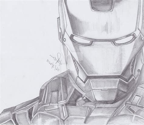 Iron Man Pencil Sketch Iron Man Drawing Drawings Marvel Drawings | Porn ...