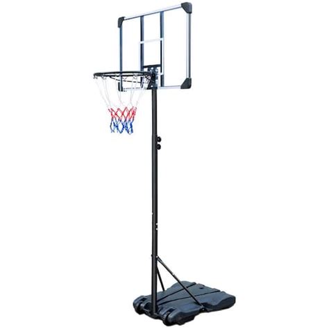 TIRAMISUBEST 5.6 ft.- 7 ft. Height Adjustable Portable Basketball Goal ...