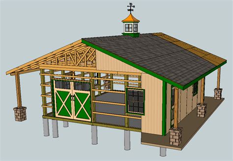 Need Help Building a Barn? Check Out These Free Barn Plans | Werkstatt