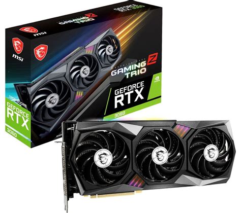 MSI GeForce RTX 3060 12 GB GAMING Z TRIO Graphics Card Fast Delivery ...