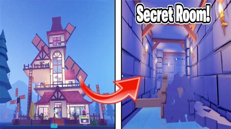 Secret Room In The New Windmill Mansion In Roblox Livetopia RP - YouTube