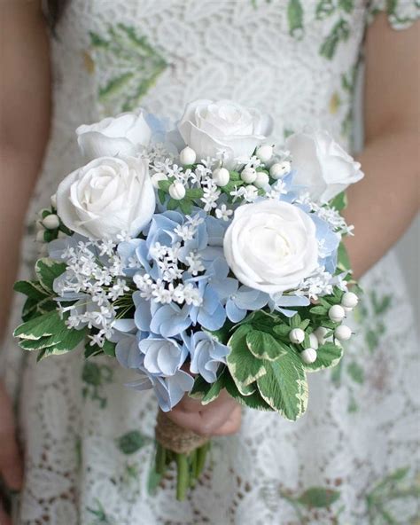 Blue and White Paper Flower Bouquet Re-creation — Jessie Chui | Fine ...