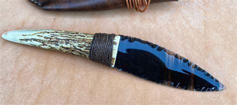 Ancient Obsidian Knife