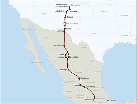 El Camino Trail Map