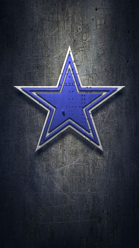 a blue and silver star on a black background