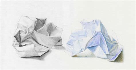 How to Draw Crumpled Paper | How-to-Art.com