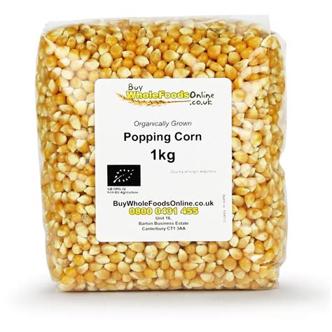 Organic Popping Corn 1kg | Food, Corn, Online food