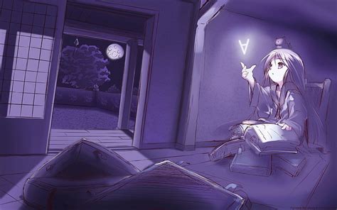 HD wallpaper: Cute Anime Girl Reading Creative Book, 1654x930 | Wallpaper Flare