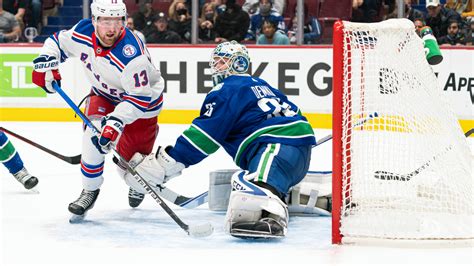 Thatcher Demko makes trio of saves after losing blocker | CBC.ca