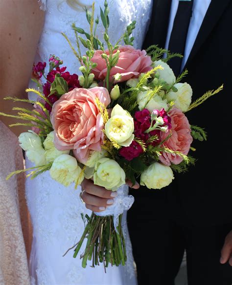 Bohemian Wedding Bouquets Cabbage Roses : I wanted my bouquet to be vintage inspired with ...