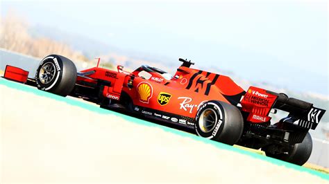 2019 Pre-Season Testing - Sebastian Vettel (Ferrari) [3140x1766] : F1Porn