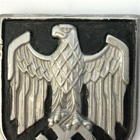 German Afrika Korps Tropical Helmet Insignia