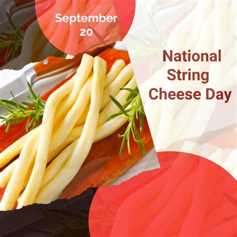 national string cheese day Template | PosterMyWall