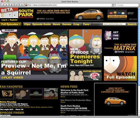 Anyone member the original southparkstudios.com? : r/southpark