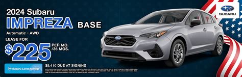 New Subaru Vehicle Specials in NJ | Subaru of Morristown