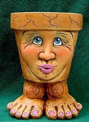 Kissy Face Pot Person | Clay pot crafts, Clay pot projects, Terra cotta pot crafts