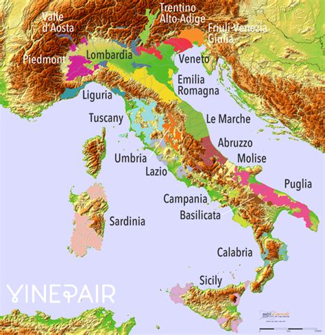 4 Animated Relief Maps Of Europe's Famous Wine Regions | VinePair Wine Map, Wine News, Famous ...