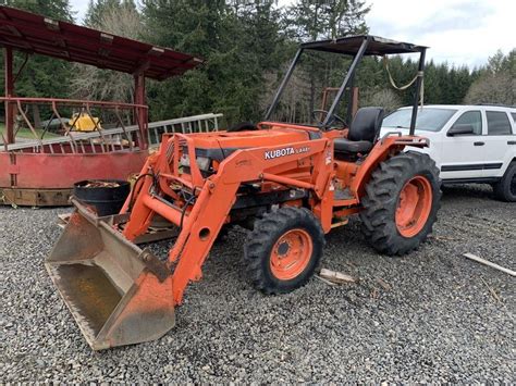 KUBOTA L3010 4WD TRACTOR, DIESEL, LA481 LOADER | Live and Online ...