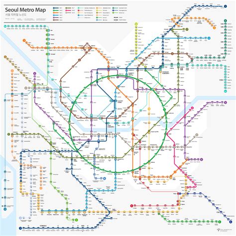 Seoul metro map