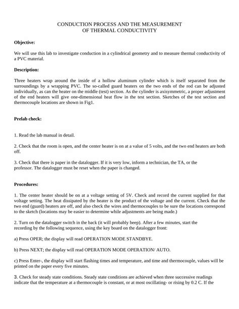 (PDF) thermal conductivity experiment - DOKUMEN.TIPS