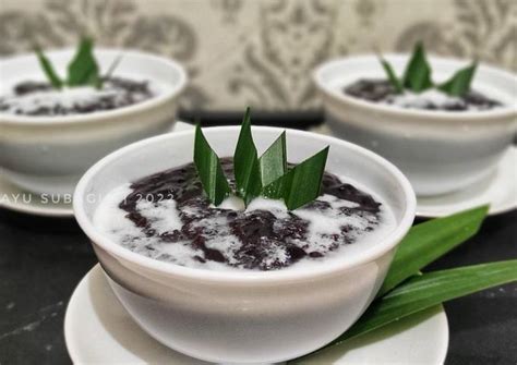 Resep Bubur Ketan Hitam oleh Dinda Ayu Subagio (DCS) - Cookpad