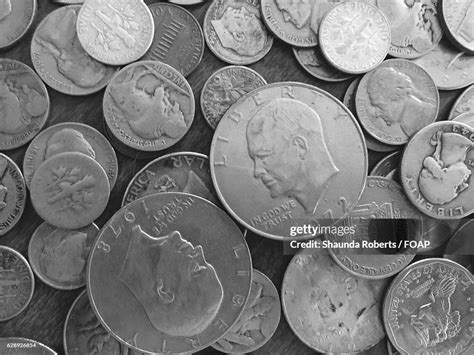 Collection Of Coins High-Res Stock Photo - Getty Images