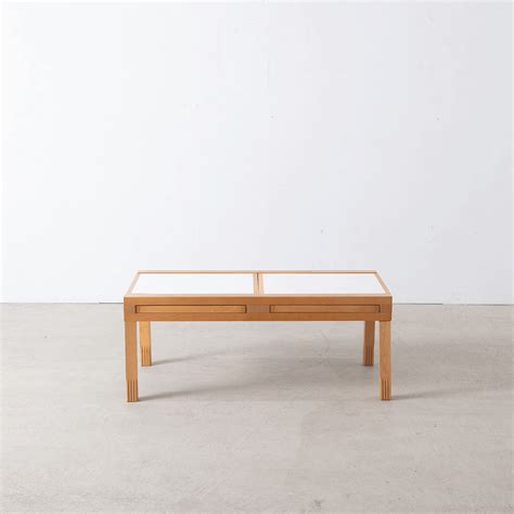 stoop | Modular Hexa Coffee Table by Bernard Vuarnesson for Bellato in White and Wood